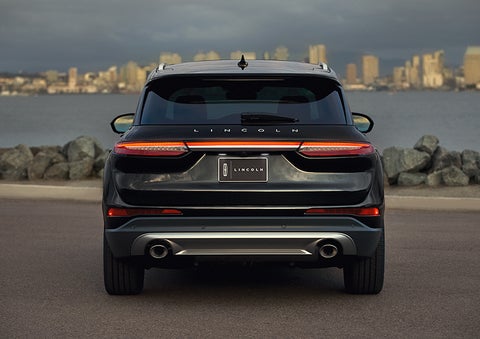 The rear lighting of the 2024 Lincoln Corsair® SUV spans the entire width of the vehicle. | Duncan Lincoln in Blacksburg VA